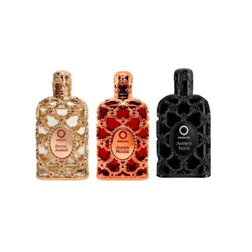 Combo 3 Miniaturas - Royal Amber + Amber Rouge + Amber Noir