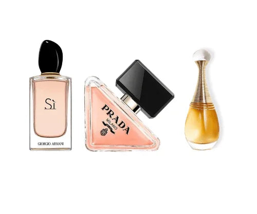 Combo 3 Miniaturas - Si Woman + Prada Paradoxe + J'adore Dior