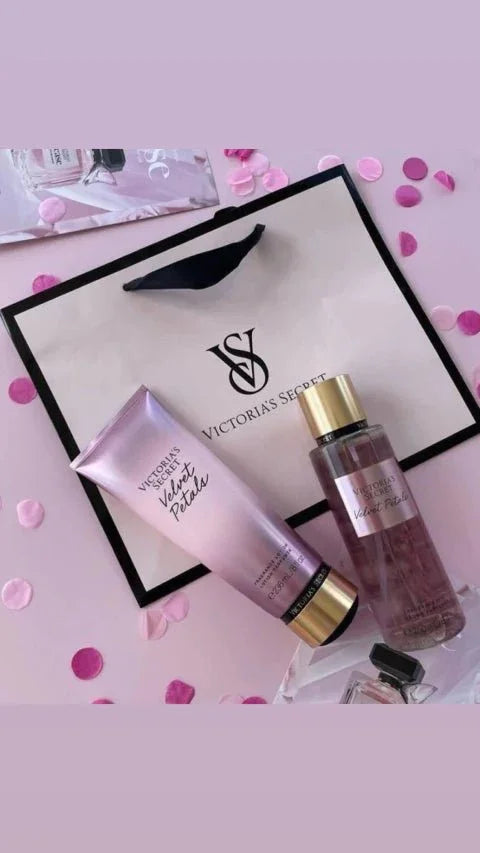 Kit valvet petals Victoria’s Secret Hidratante + body Splash