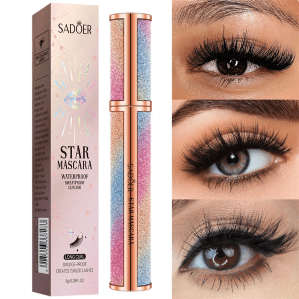 Máscara de Cílios Alongamento & Volume - Cílios Longos, Fortes e Volumosos em Segundos!
