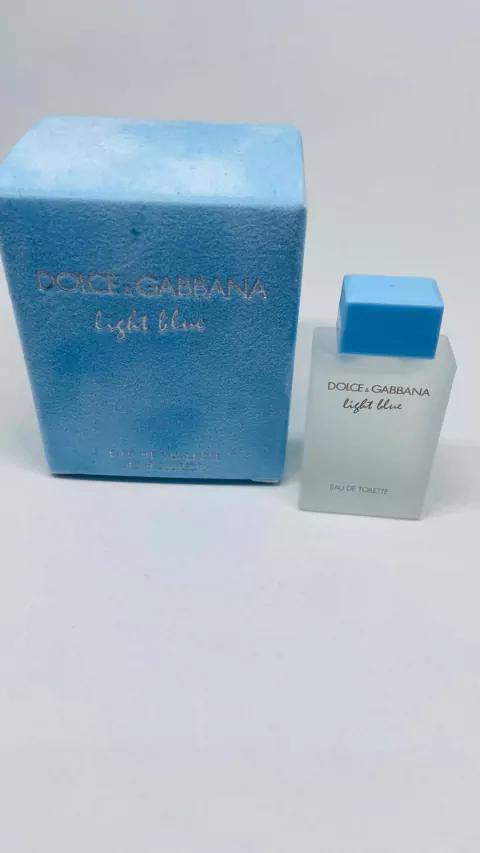 Miniatura Perfume Dolce & Gabbana Light Blue 4,5 ml