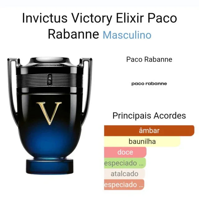 Miniatura Perfume Original Invictus Victory Elixir Paco Rabanne Eau de Toilette 5 ml - Imagem 3