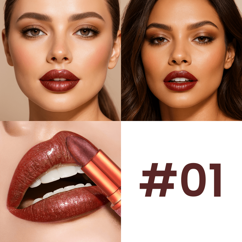 Velvet Glow Lipstick Shine - Brilho Sofisticado e Cor Intensa Que Valoriza Seus Lábios. - Imagem 16