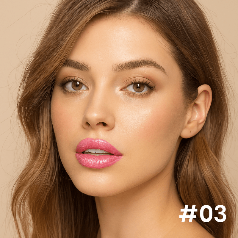 Velvet Glow Lipstick Shine - Brilho Sofisticado e Cor Intensa Que Valoriza Seus Lábios. - Imagem 8